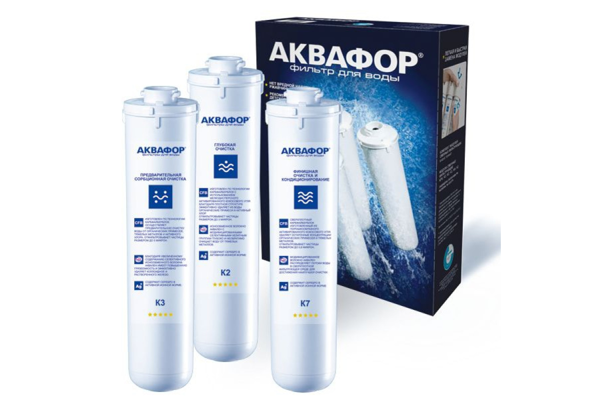 ⭐Сменные модули Аквафор Кристалл купить в Бишкеке - LOGIN.KG